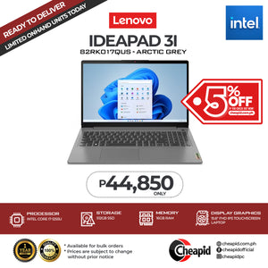 Lenovo Ideapad 31 (Arctic Grey) - 82RKO17QUS