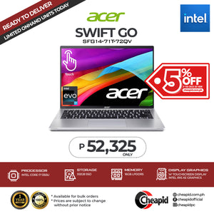 Acer Swift Go - SFG14-71T-72QV