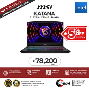 MSI Katana (Black) - B13VEK-1675US