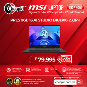 Prestige 16 AI Studio B1UDXG-233PH