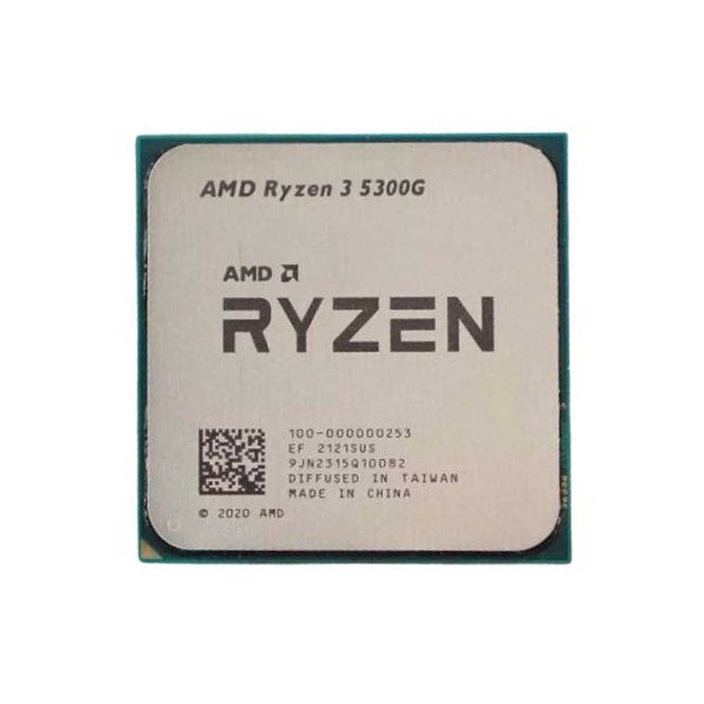 AMD Ryzen 3 5300G 4.0GHz (up to 4.2GHz) Socket AM4 Quad Core Processor - Tray Type