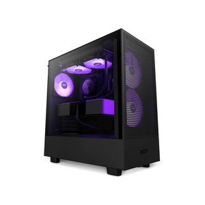 NZXT H5 Flow RGB Black High Airflow Gaming Casing (CC-H51FB-R1)