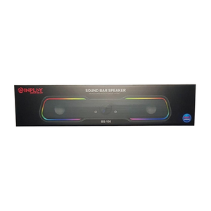 Inplay BS-100B Black BT RGB Speaker