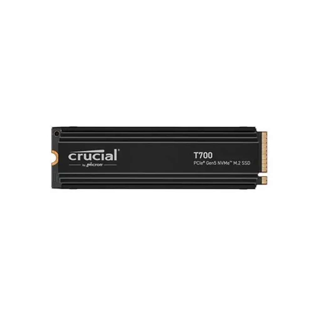 Crucial T700 2TB PCIe Gen5 NVMe M.2 Solid State Drive with Heatsink (CT2000T700SSD5)