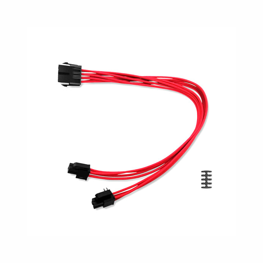 Deepcool EC300-PCI-E-RD PCI-E 4+2 18AWG 300mm - Red Cable (DP-EC300-PCI-E-RD)