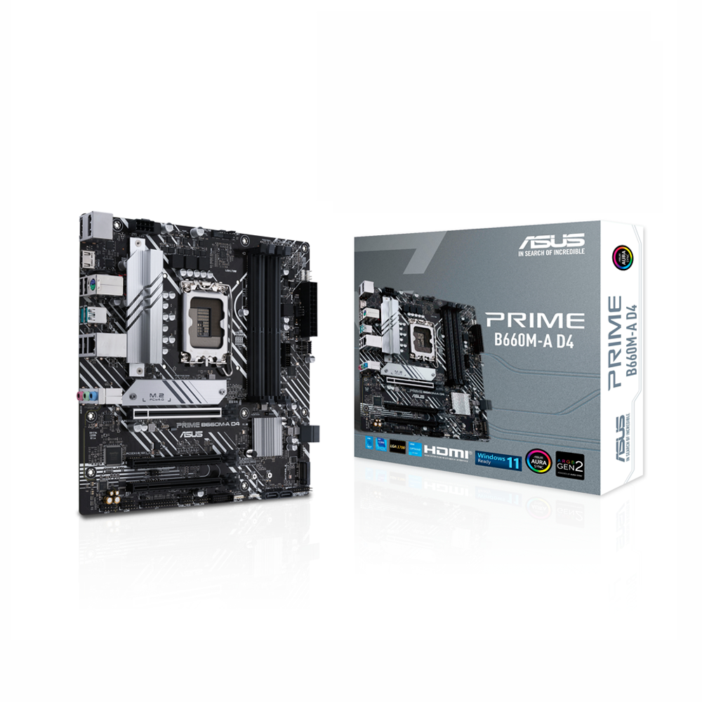 Asus Prime B660M-K D4 Socket 1700 DDR4 Motherboard