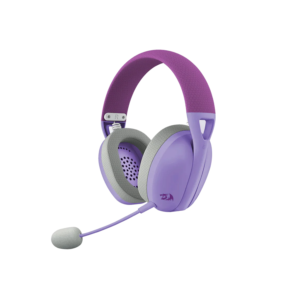 Redragon H848PL Ire Pro White-Purple Wireless Gaming Headset