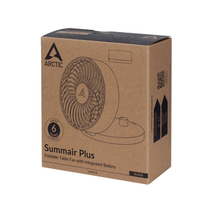 Arctic Summair Plus (Black) Portable Table Fan (AEBRZ00024A)