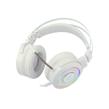 Redragon H320W-RGB Lamia 2 White RGB Wired Gaming Headset with Stand