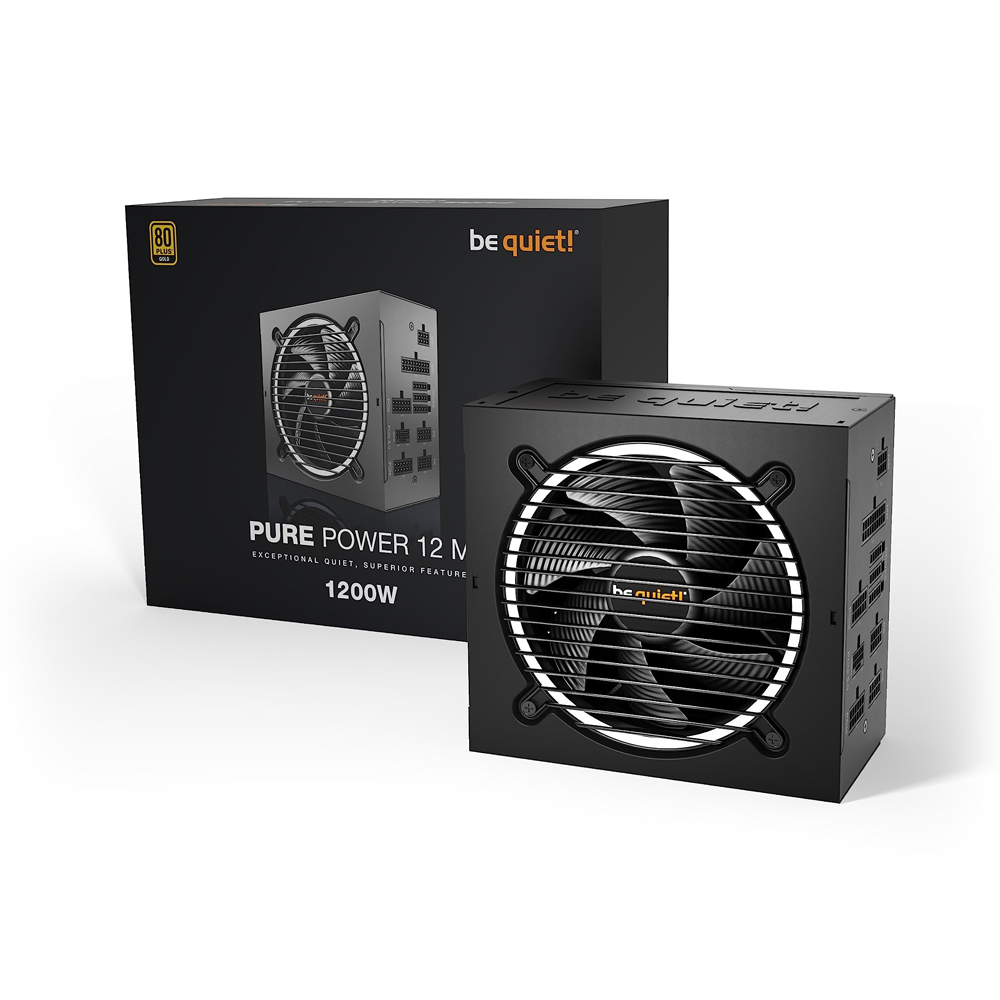 Be Quiet! Pure Power 12 M 1200W 80 Plus Gold Fully Modular Power Supply (BN513)