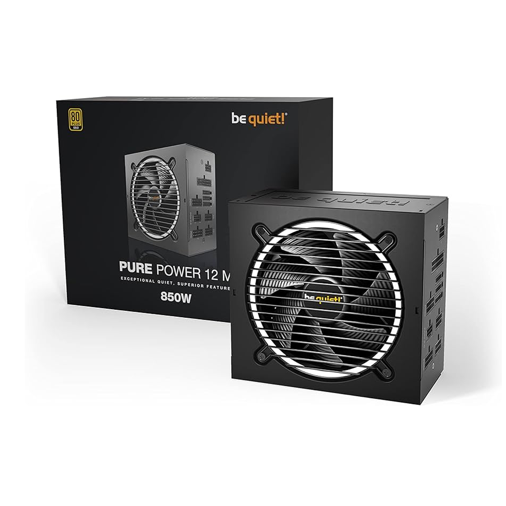 Be Quiet! Pure Power 12 M  850W 80 Plus Gold Fully Modular Power Supply (BN505)