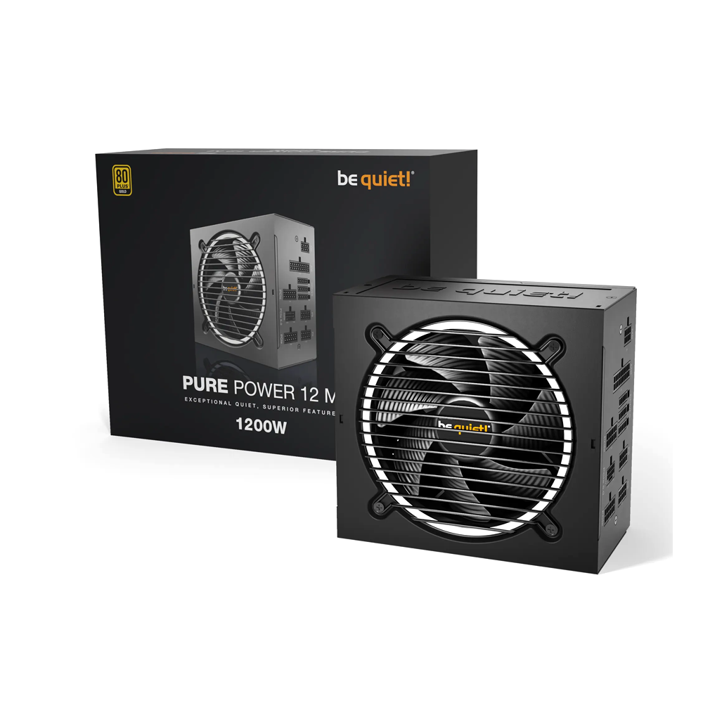 Be Quiet! Pure Power 12 M 1000W 80 Plus Gold Fully Modular Power Supply (BN506)