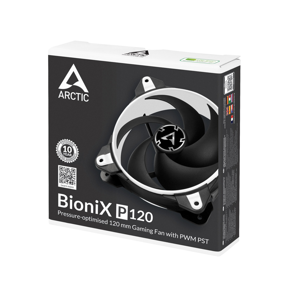 Arctic BioniX P120 Black/White 120mm Cooling Fan (ACFAN00116A)