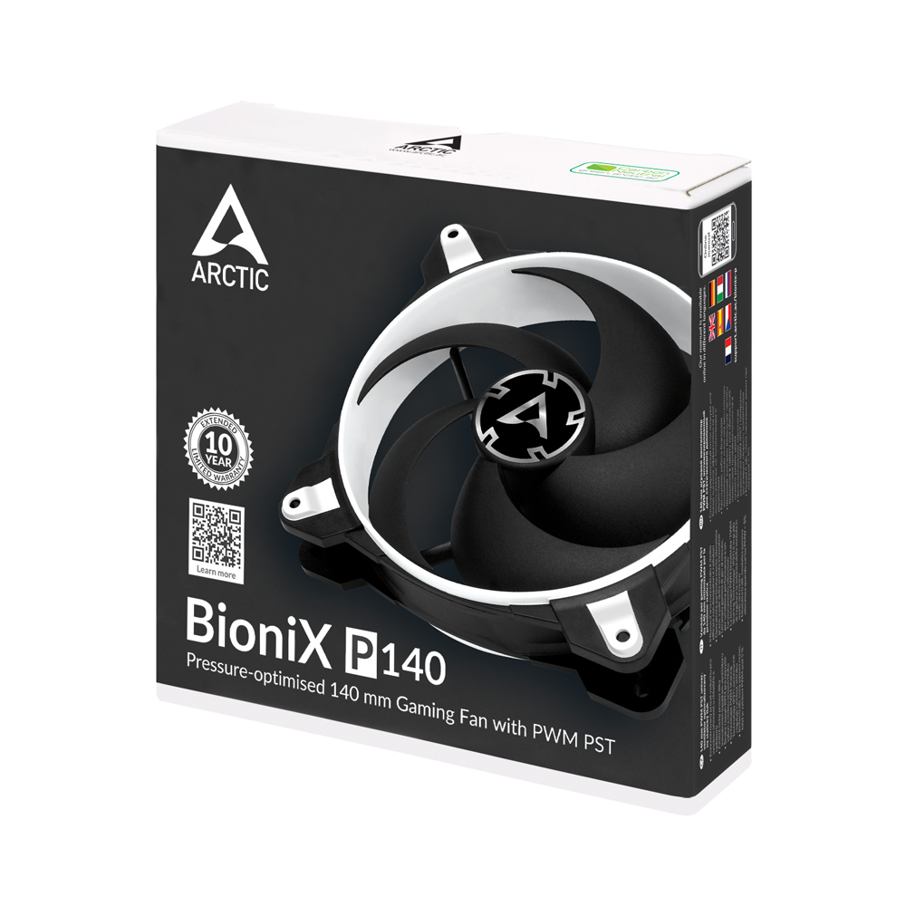 Arctic BioniX P140 Black/White 140mm Cooling Fan (ACFAN00128A)