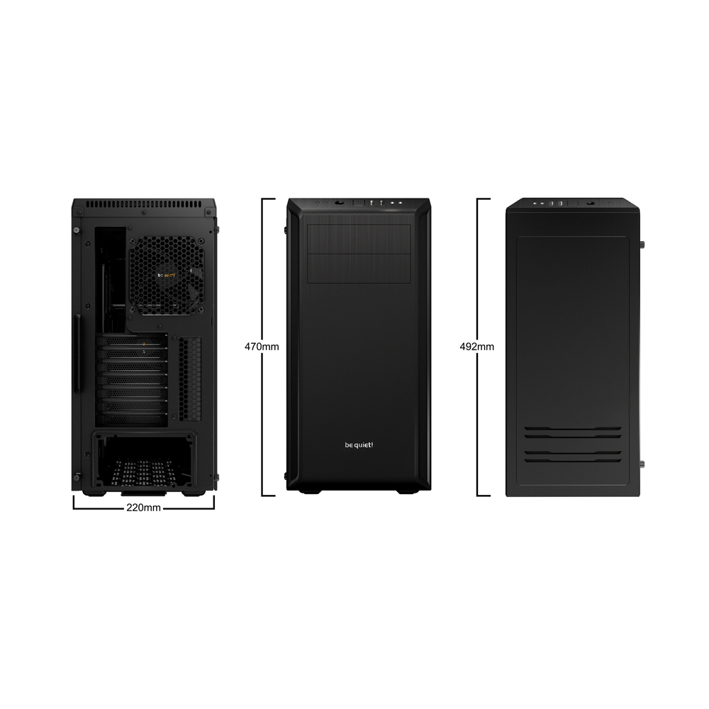 Be Quiet! Pure Base 600 Window Mid Tower Black Casing (BGW21)