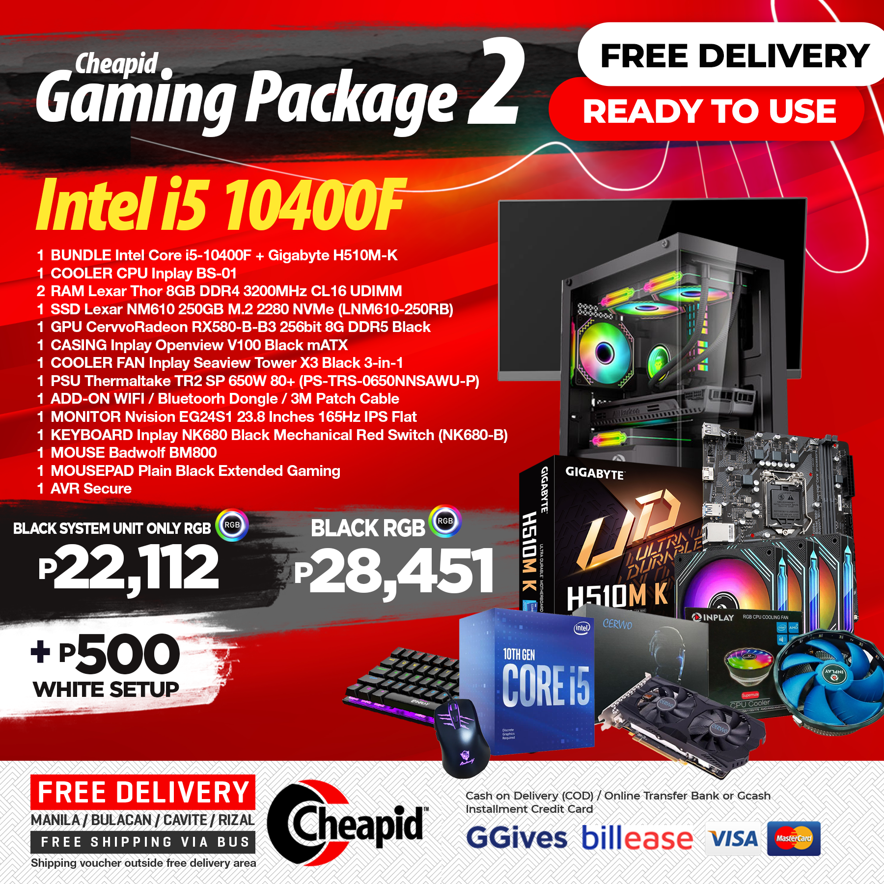 Cheapid Gaming Package - Classic Setup 02