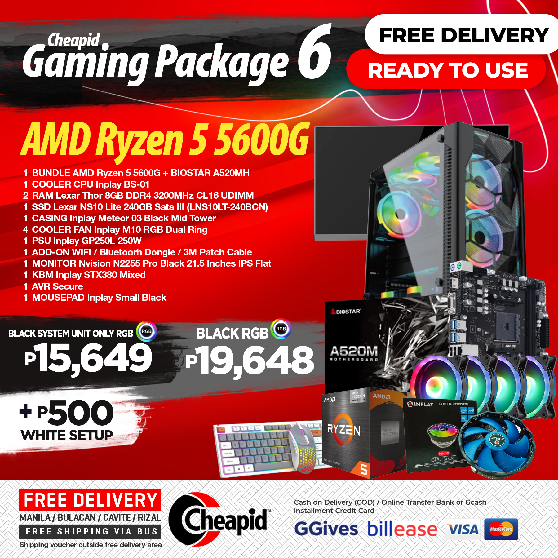 Cheapid Gaming Package - Classic Setup 06