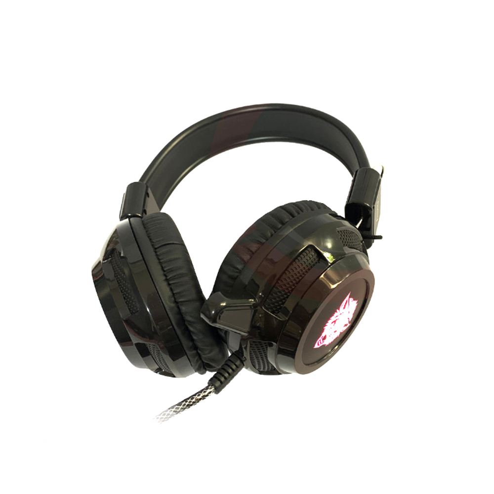 Badwolf V8 LED Gaming Black Headset