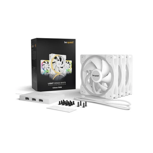 Be Quiet! Light Wings White 120mm PWM Triple-Pack aRGB (BL100)