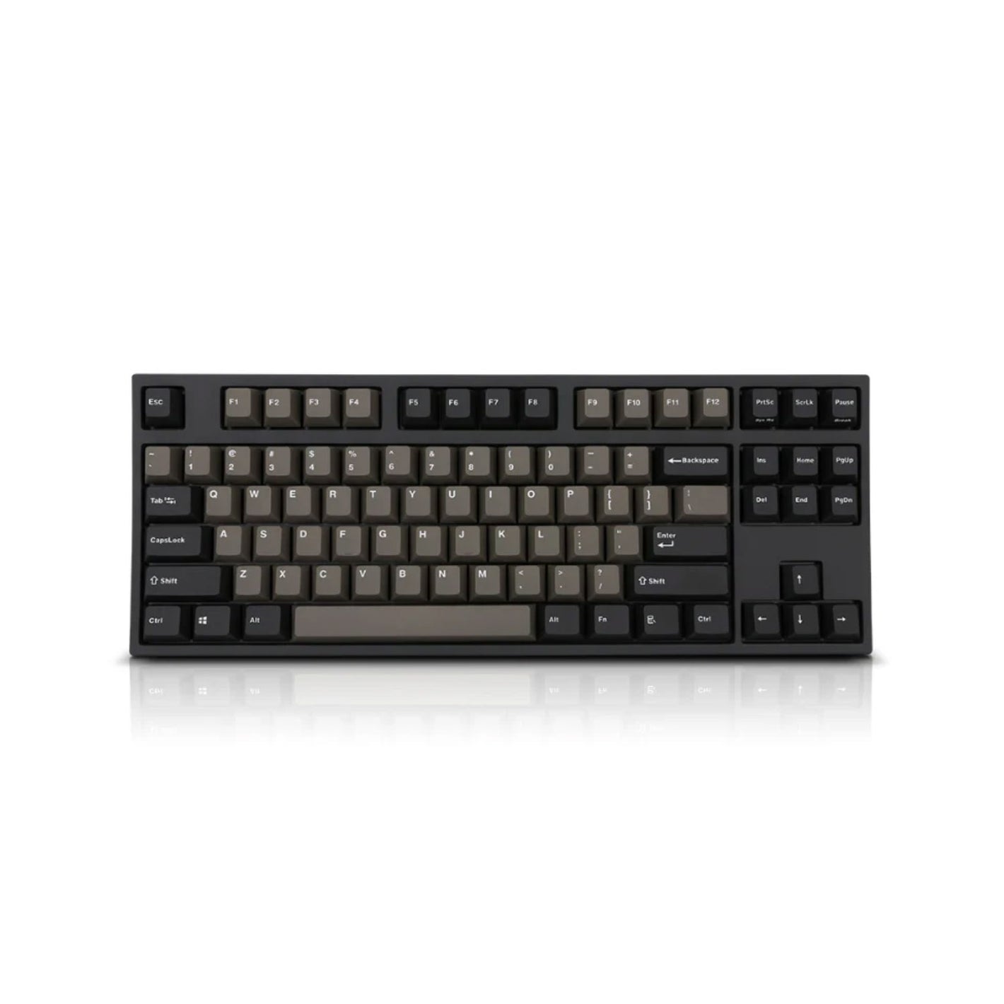 Leopold FC750R PD Graphite (White Font) - Cherry MX Clear, TKL (87 Keys) (FC750RW/EDPD)