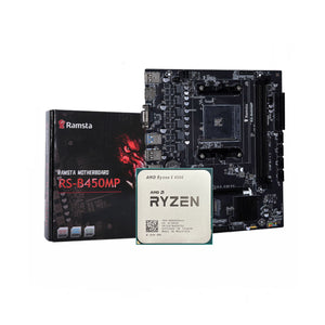 AMD RYZEN 5 4500 + RAMSTA RS-B450MP AM4 DDR4 (Bundle)