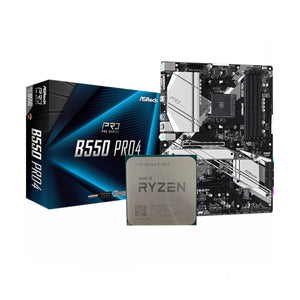 AMD Ryzen 5 4500 + Asrock B550 Pro 4 DDR4 AM4 Bundle