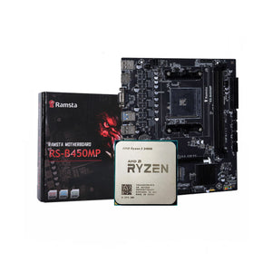 AMD RYZEN 5 2400G + RAMSTA RS-B450MP AM4 DDR4 (Bundle)