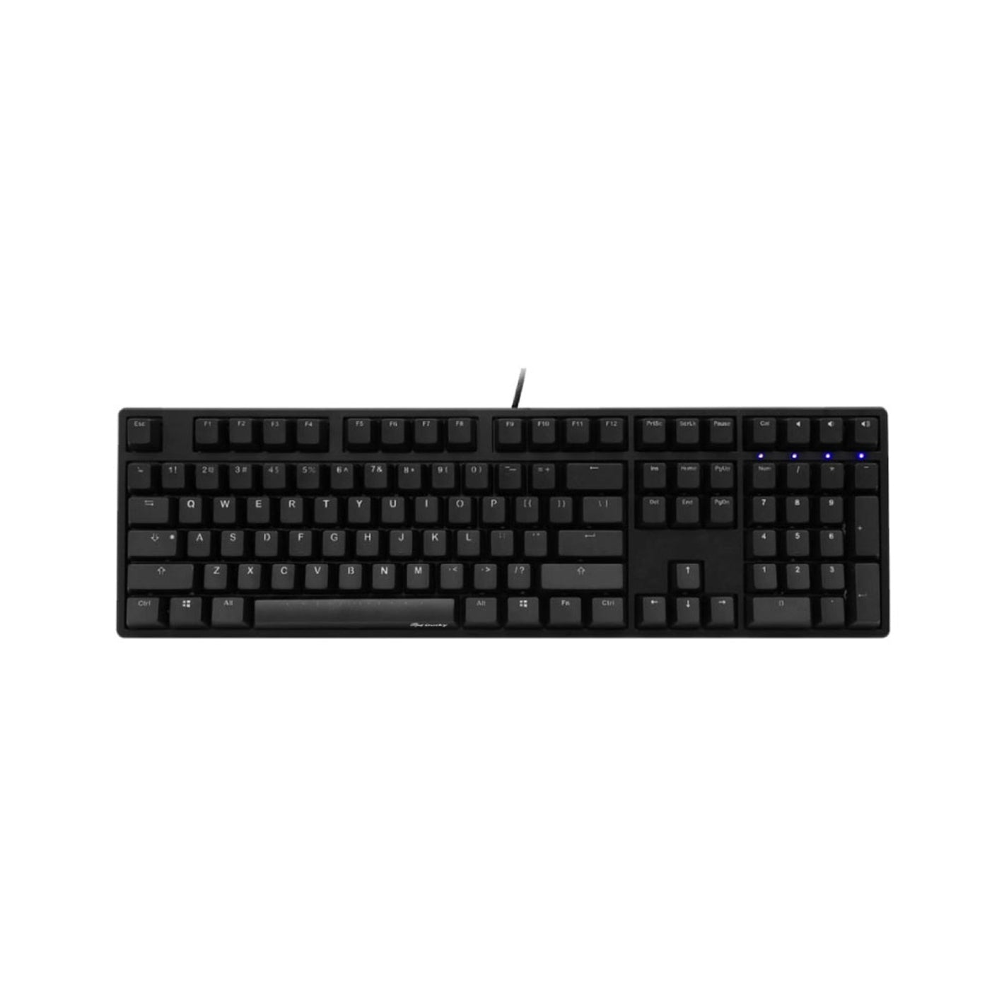 Ducky One Red LED Cherry MX Brown USB Keyboard (DKON1508S-BUSADAAR1)