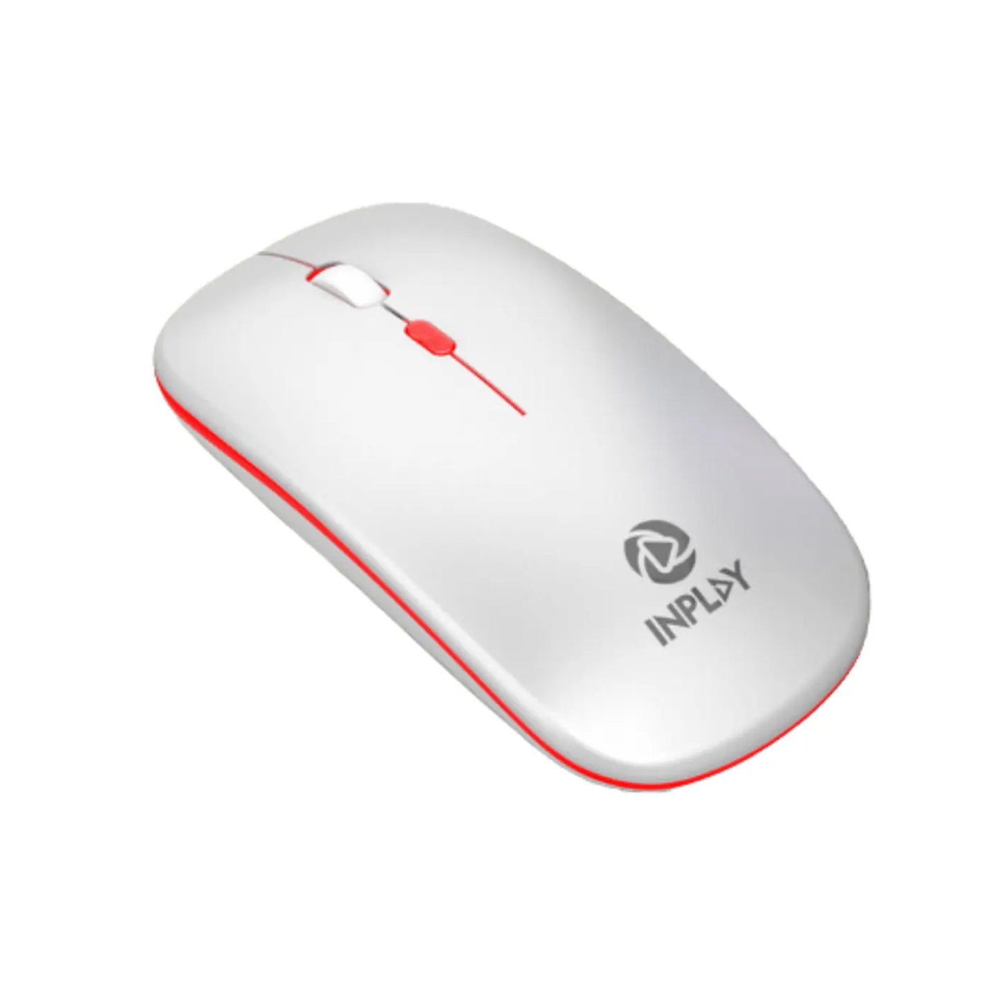 Inplay MU180 White BT 2.4G Wireless Mouse