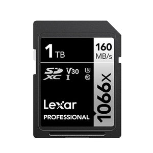 Lexar Professional 1066x SDHC/SDXC UHS-I 1TB Memory Card (LSD1066001T-BNNNG)