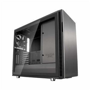 Fractal Define R6  Tempered Glass - Gun Metal (FD-CA-DEF-R6-GY-TG)