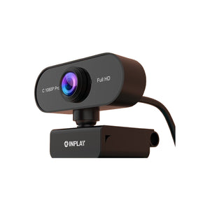 Inplay C1080P-Pro FHD USB Black Webcam