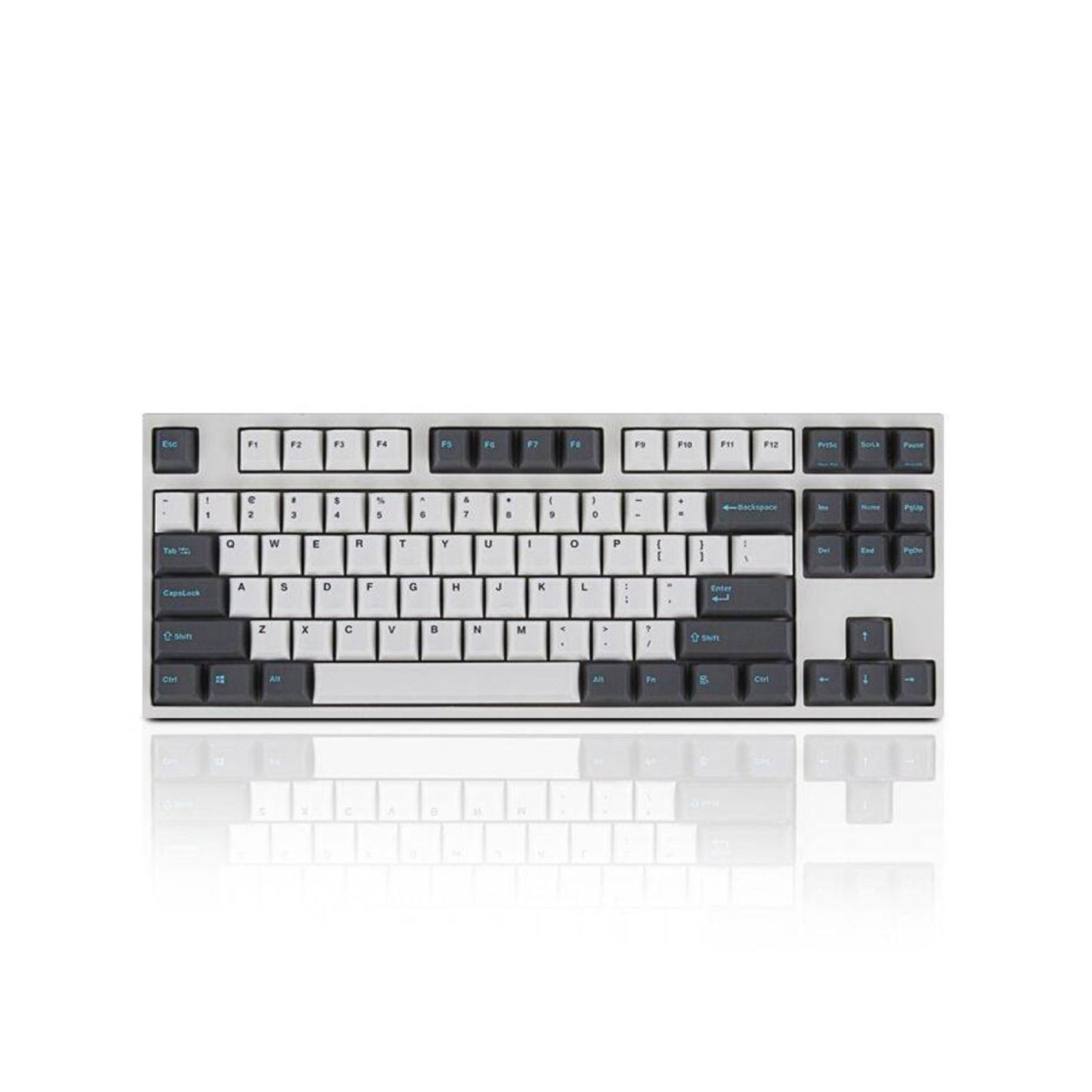 Leopold FC750R PD White/Grey - Cherry Clear, TKL (87 Keys) (FC750RW/EWDPD)