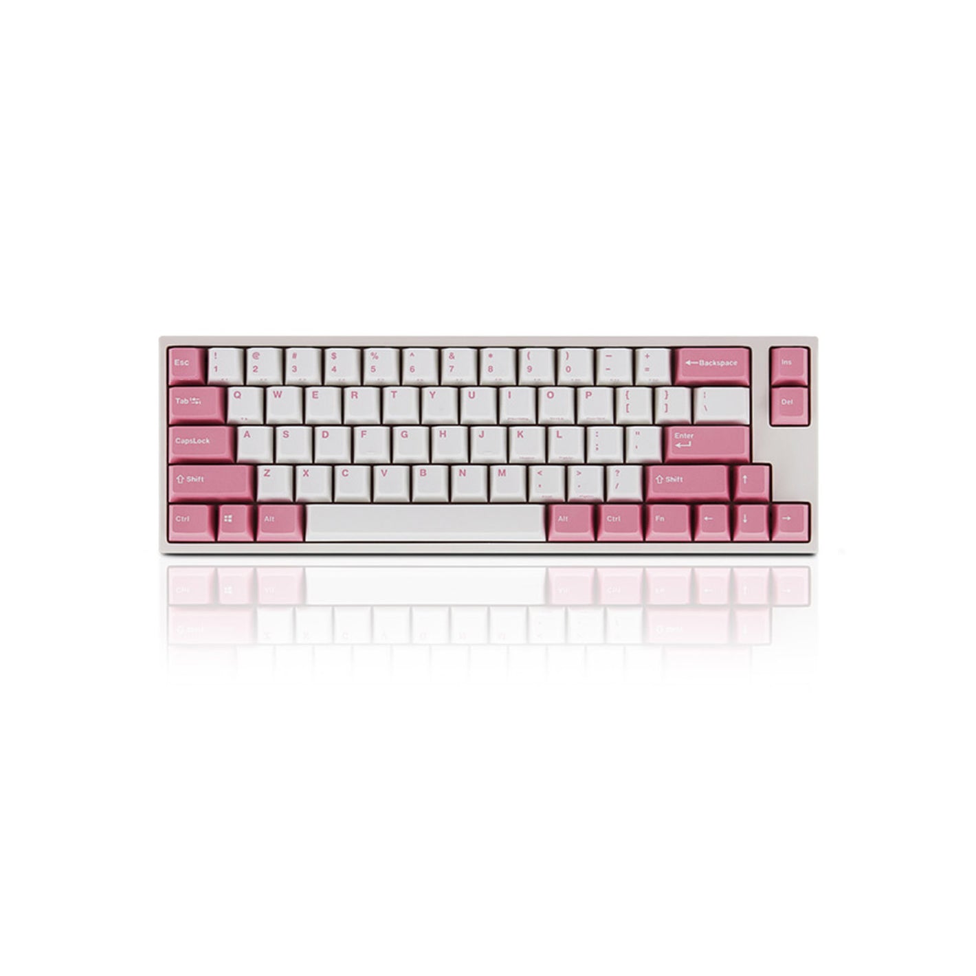 Leopold FC660M PD Light Pink - Cherry MX Red, Mini Size (66 Keys) (FC660MR/ELPPD)