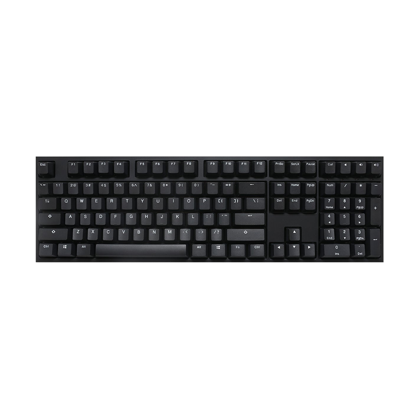 Ducky One 2 Phantom Black - MX Silver (DKON1808-PUSPDAABW)