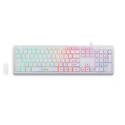 Inplay KB066 White USB RGB Gaming Keyboard