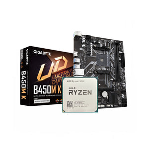 AMD Ryzen 5 4500 + Gigabyte B450M-K AM4 DDR4 Bundle