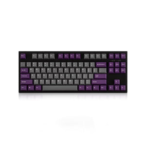 Leopold FC750R PD Grey/Purple (Black Case) - Cherry MX Blue, TKL (87 Keys) (FC750RC/EGPPD(B))