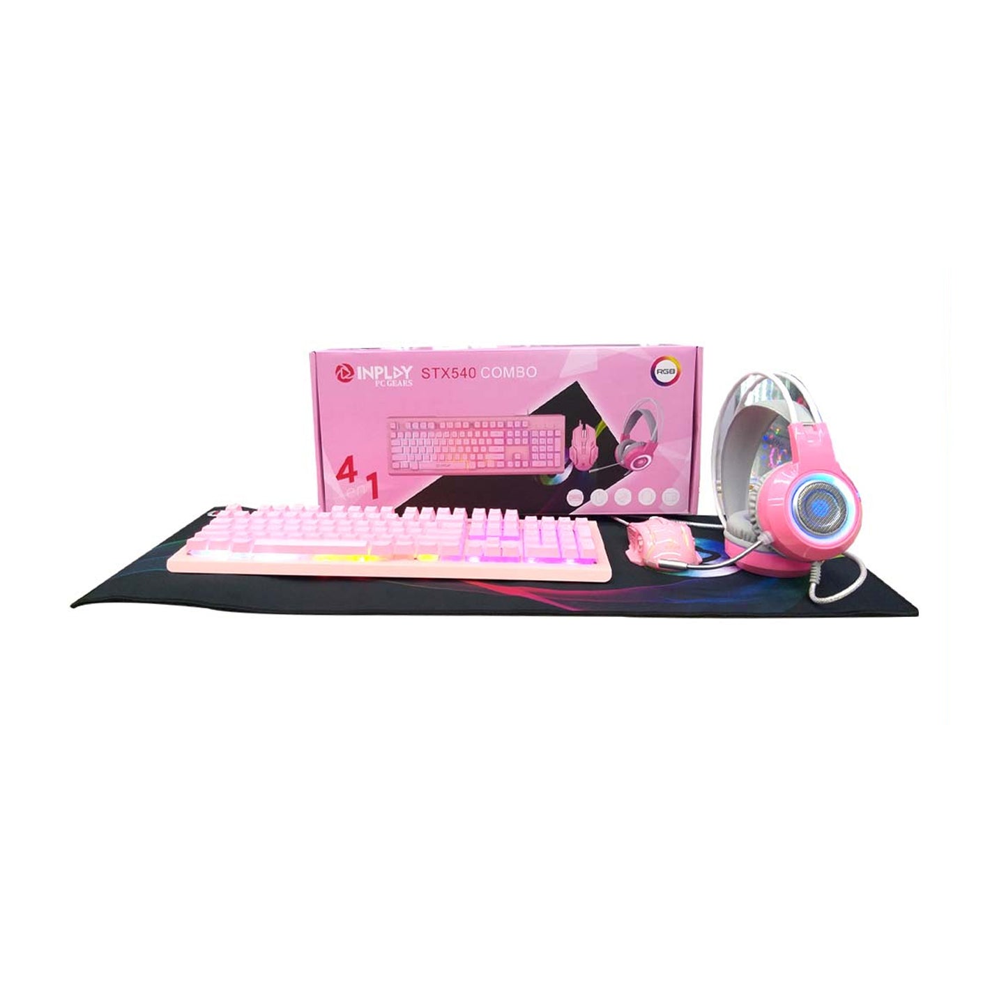 Inplay STX540 Pink Premium 4-in-1 Bundle