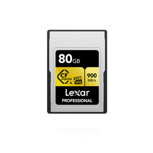 Lexar Professional CF Express Gold Series Type A 80GB Memory Card (LCAGOLD080G-RNENG)