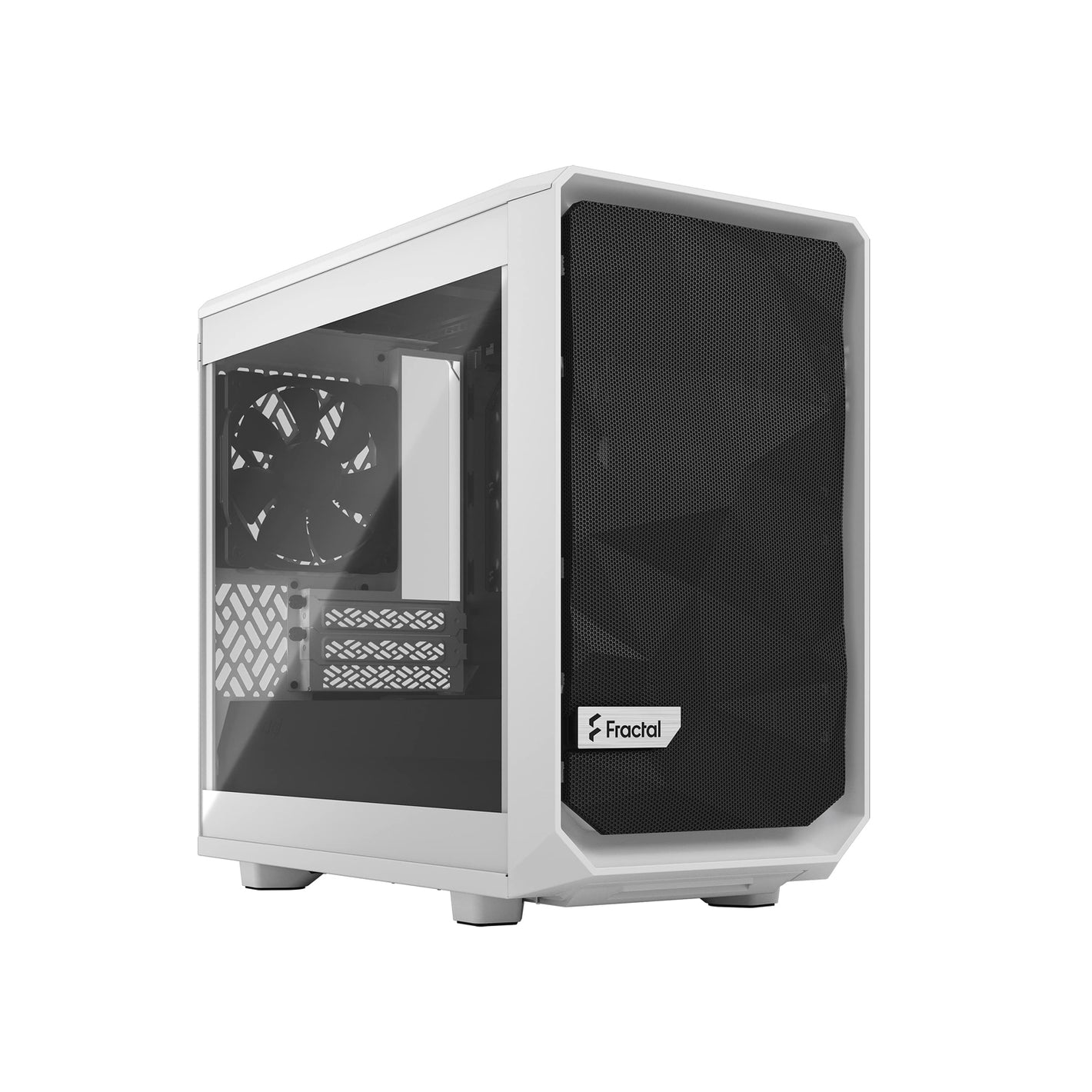 Fractal Meshify 2 Nano TG Clear Tint - White. ITX Form-Factor (FD-C-MES2N-02)