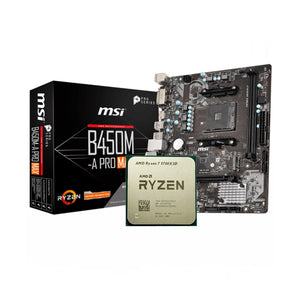 AMD Ryzen 7 5700X3D + MSI B450M-A Pro MAX AM4 DDR4 (Bundle)