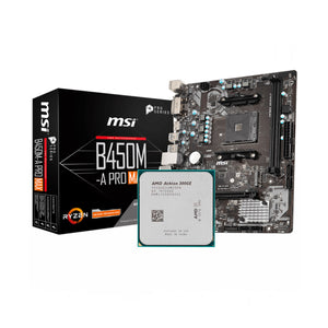 AMD Athlon 300GE + MSI B450M-A Pro MAX AM4 DDR4 (Bundle)