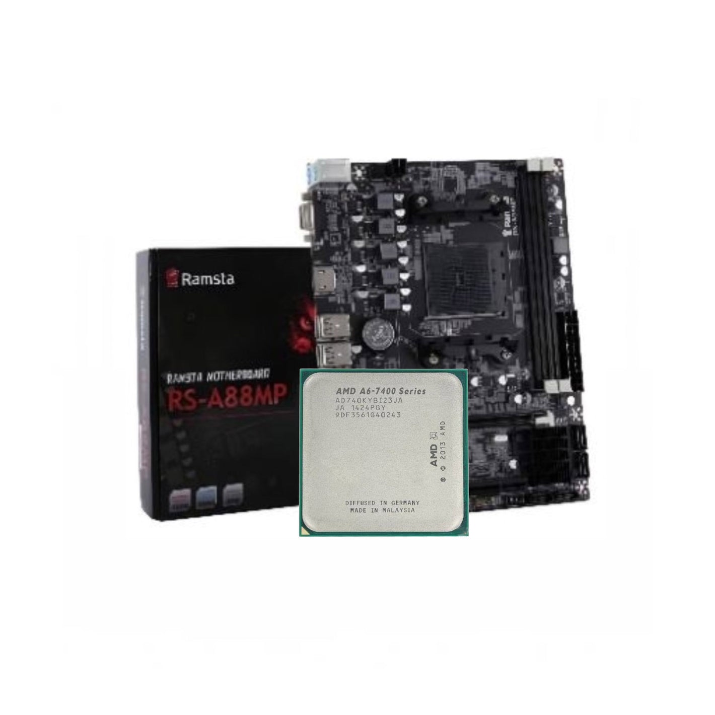 AMD A6 7400 + RAMSTA RS-A88MP FM2+ DDR3 (Bundle)