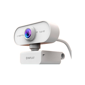 Inplay C1080P-Pro FHD USB White Webcam