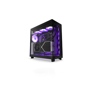 NZXT H6 Flow Black Compact Dual-Chamber Mid-Tower Casing (CC-H61FB-01)