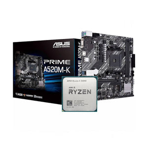 AMD Ryzen 5 5600G + Asus Prime A520M-K AM4 DDR4 Bundle