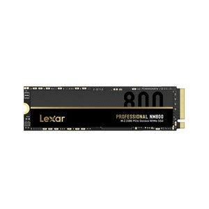 Lexar Professional NM800 1TB M.2 2280 PCIe 4.0 Gen 4x4 NVMe SSD (LNM800X001T-RNNNG)