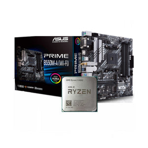 AMD Ryzen 5 3400G + Asus Prime B550M-A Wi-Fi DDR4 AM4 Bundle