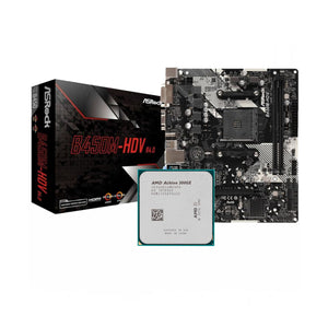 AMD Athlon 300GE + ASRock B450M-HDV R4.0 AM4 DDR4 Bundle